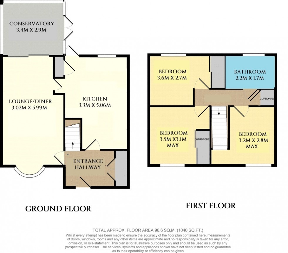 Floorplan for Holly Leys, Stevenage, Hertfordshire