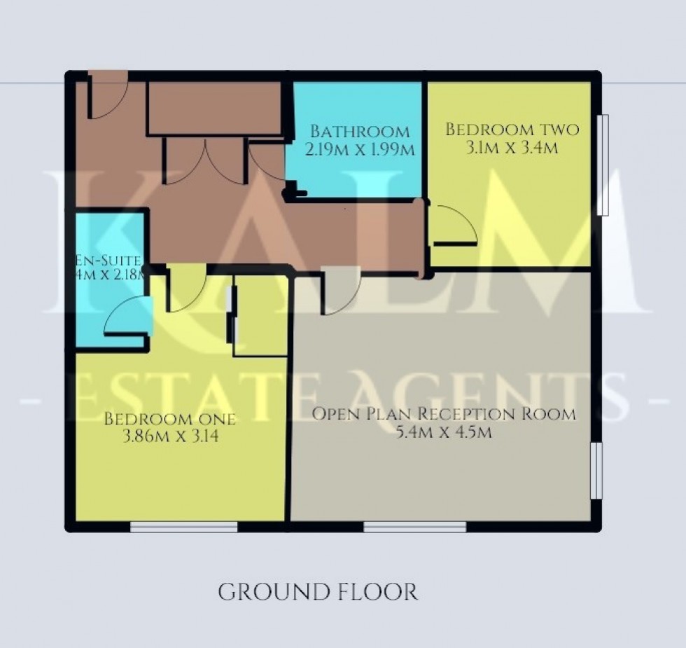 Floorplan for Admiral Drive, Stevenage, Hertfordshire