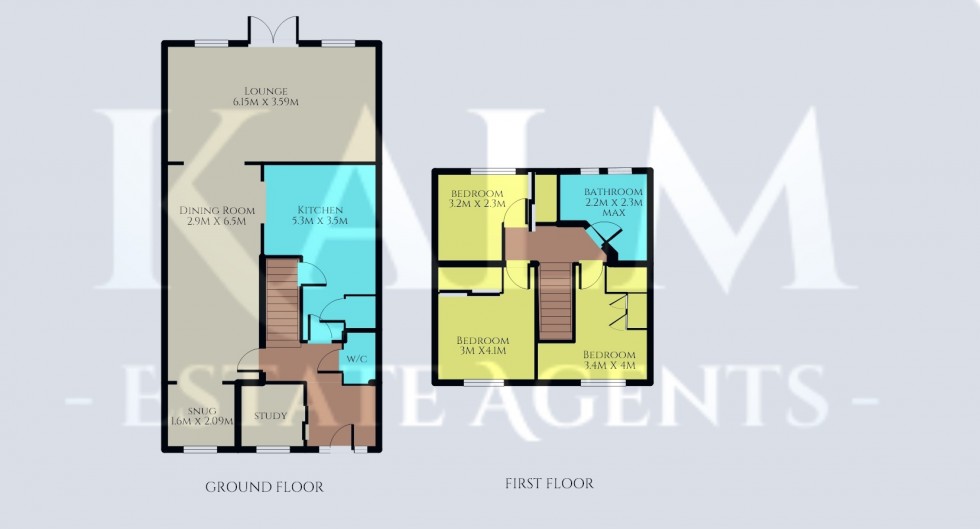 Floorplan for Cavell Walk, Stevenage, Hertfordshire