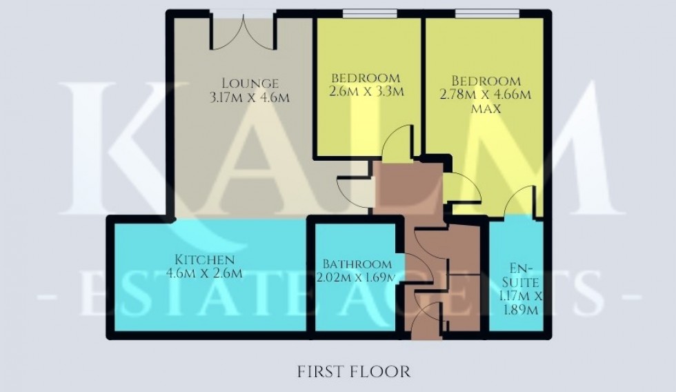 Floorplan for Admiral Drive, Stevenage, Hertfordshire