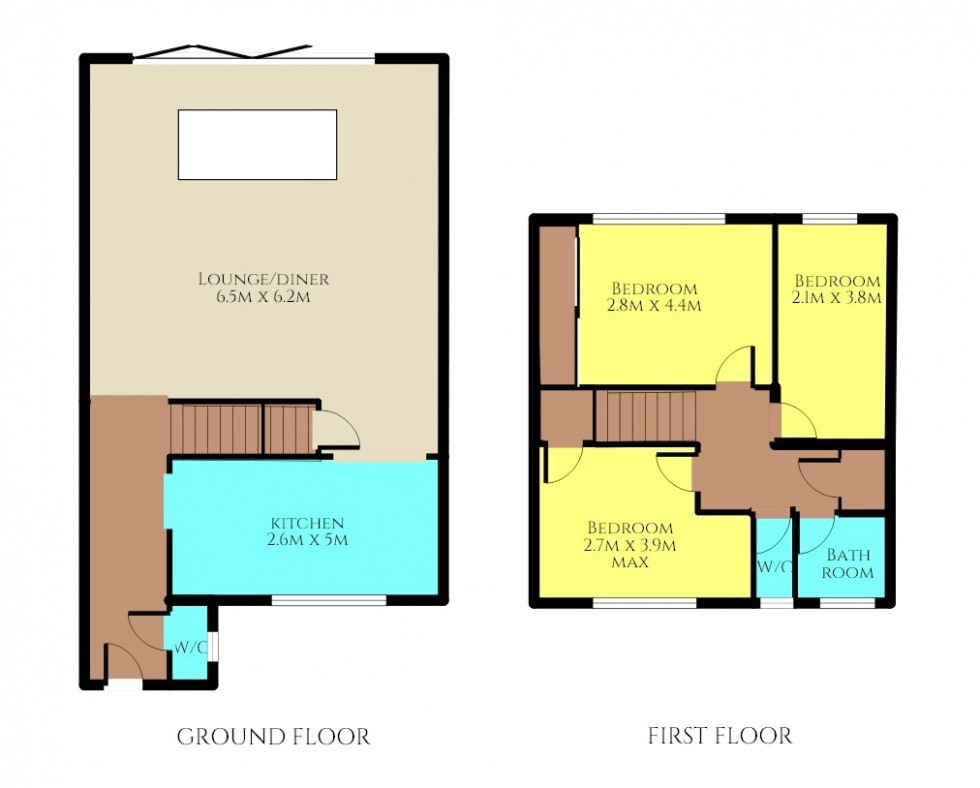 Floorplan for Eliot Road, Stevenage, Hertfordshire