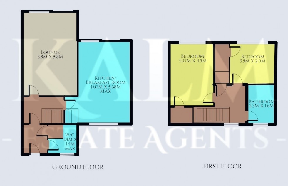 Floorplan for Manor View, Stevenage, Hertfordshire