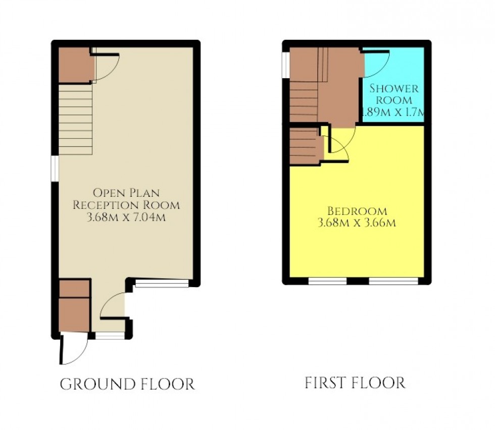 Floorplan for Shearwater Close, Stevenage, Hertfordshire