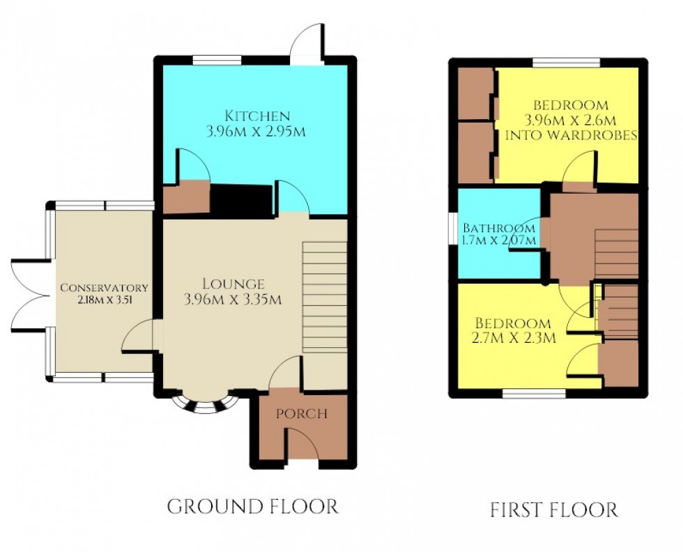 Floorplan for Downlands, Stevenage, Hertfordshire