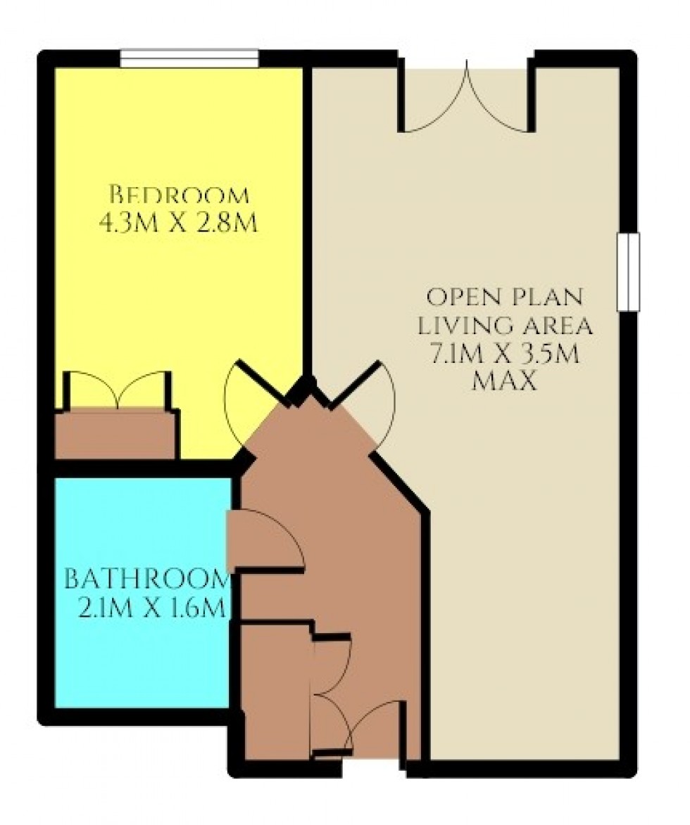 Floorplan for Admiral Drive, Stevenage, Hertfordshire