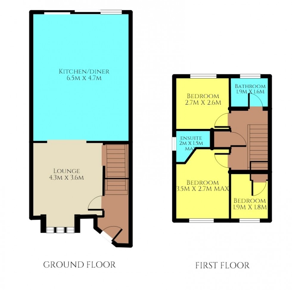 Floorplan for Trajan Gate, Stevenage, Hertfordshire