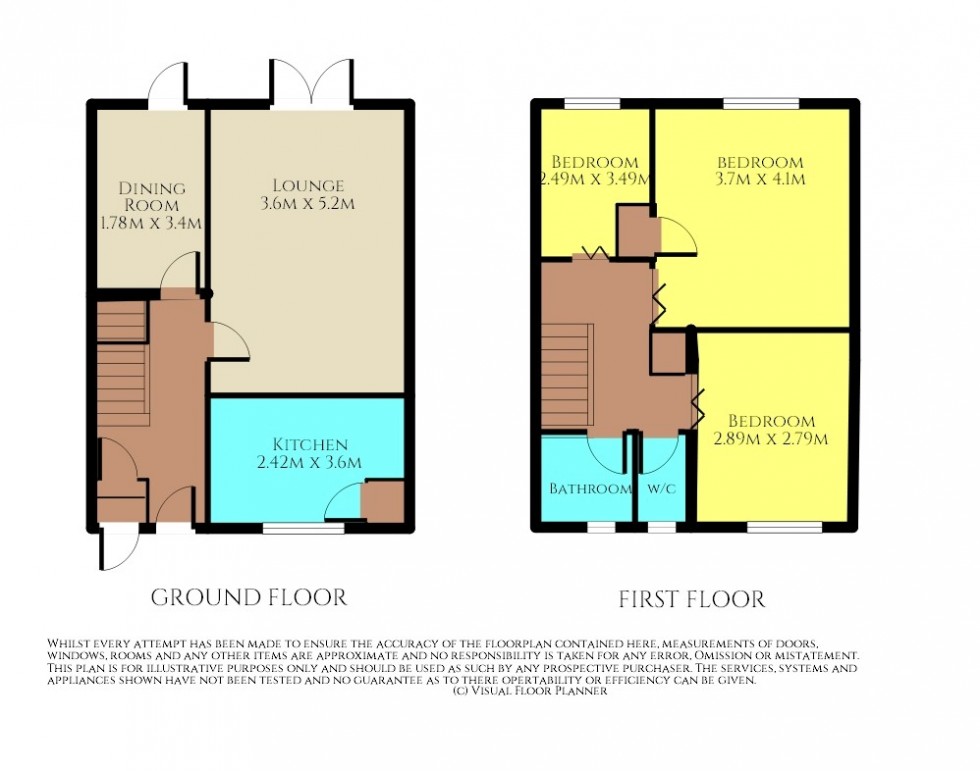 Floorplan for Kymswell Road, Stevenage, Hertfordshire