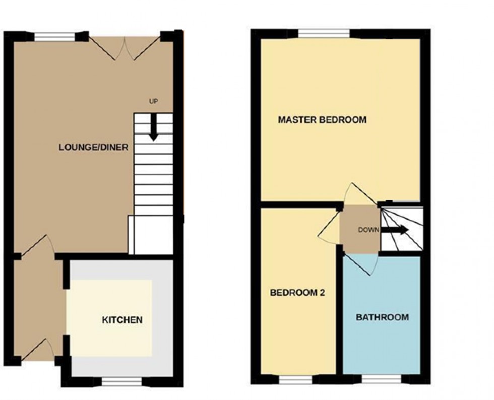 Floorplan for Augustus Gate, Stevenage, Hertfordshire