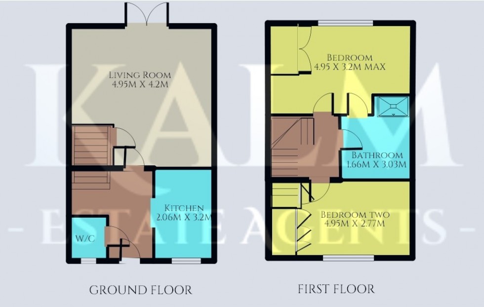 Floorplan for Priestley Road, Stevenage, Hertfordshire