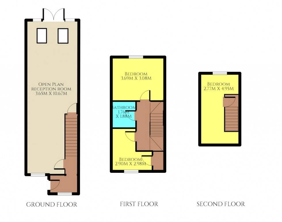Floorplan for Parishes Mead, Stevenage, Hertfordshire