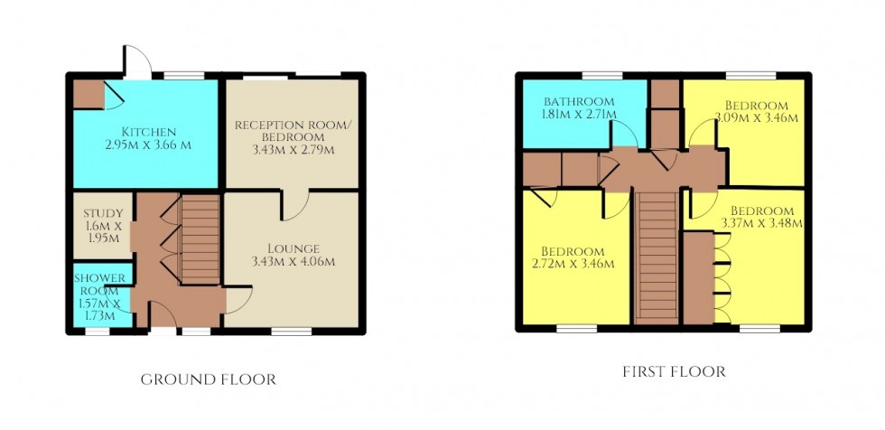 Floorplan for Popple Way, Stevenage, Hertfordshire