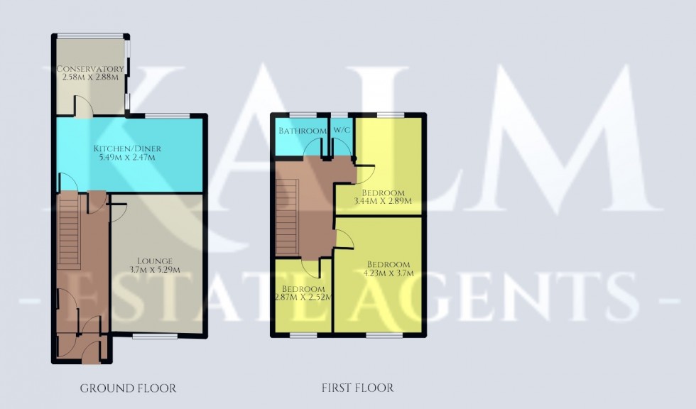 Floorplan for Hayley Common, Stevenage, Hertfordshire