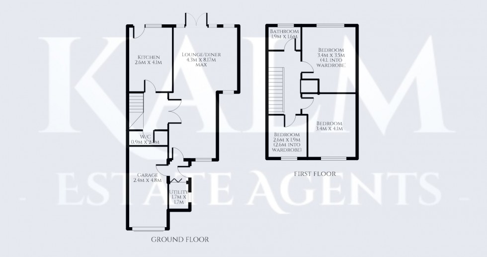 Floorplan for The Glynde, Stevenage, Hertfordshire