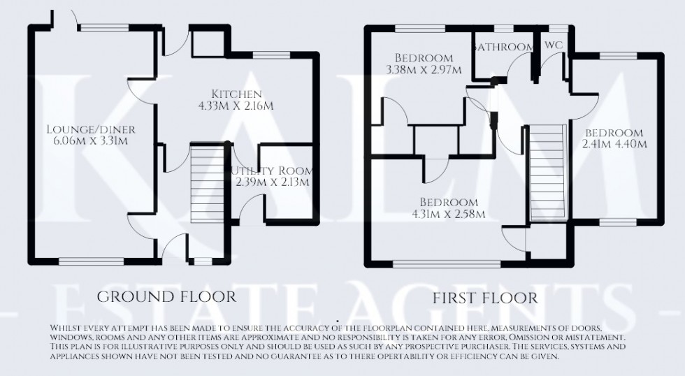 Floorplan for Green Close, Stevenage, Hertfordshire