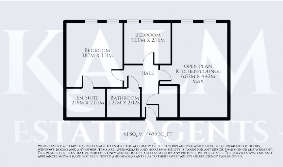 Floorplan for Kings Road, Stevenage, Hertfordshire