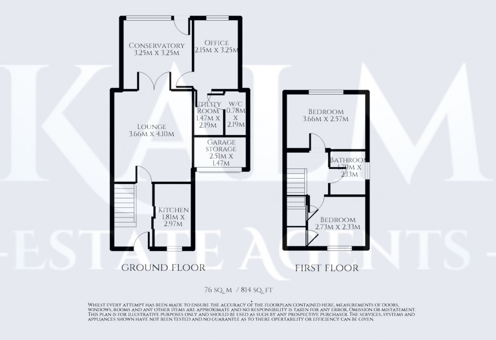 Floorplan for Uplands, Stevenage, Hertfordshire
