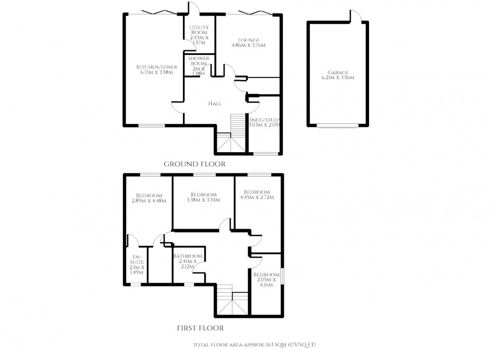 Floorplan for Watercress Close, Stevenage, Hertfordshire