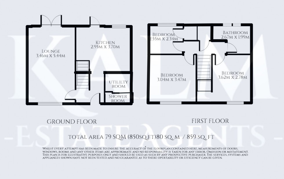 Floorplan for Stevenage, Hertfordshire