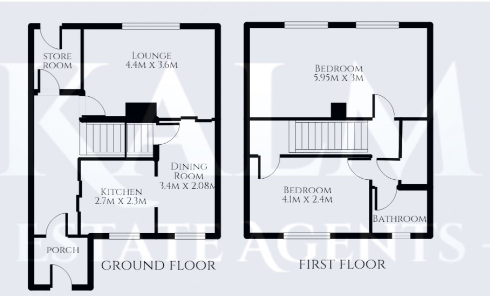 Floorplan for Pankhurst Crescent, Stevenage, Hertfordshire
