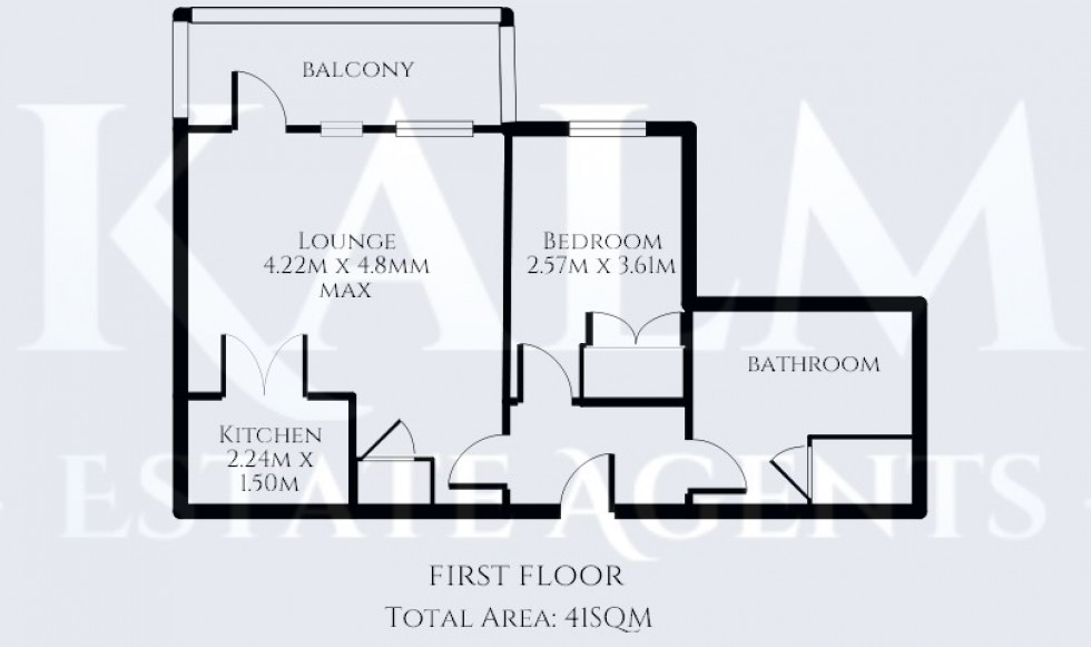 Floorplan for Danestrete, Stevenage, Hertfordshire