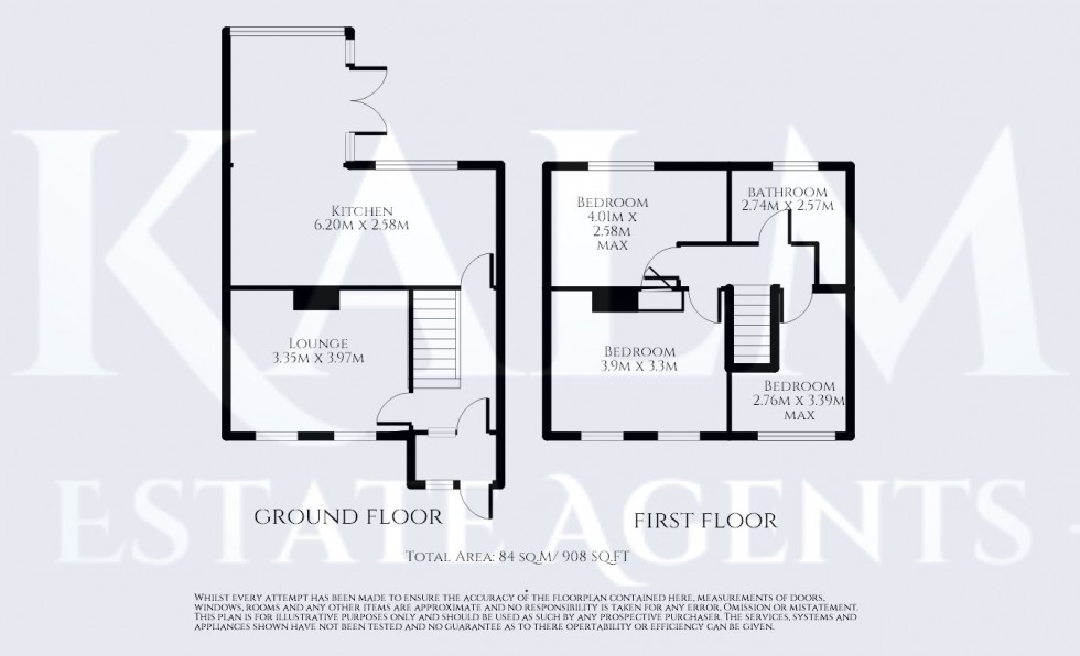 Floorplan for Chertsey Rise, Stevenage, Hertfordshire