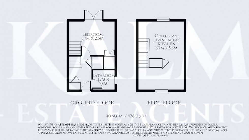 Floorplan for Downlands, Stevenage, Hertfordshire