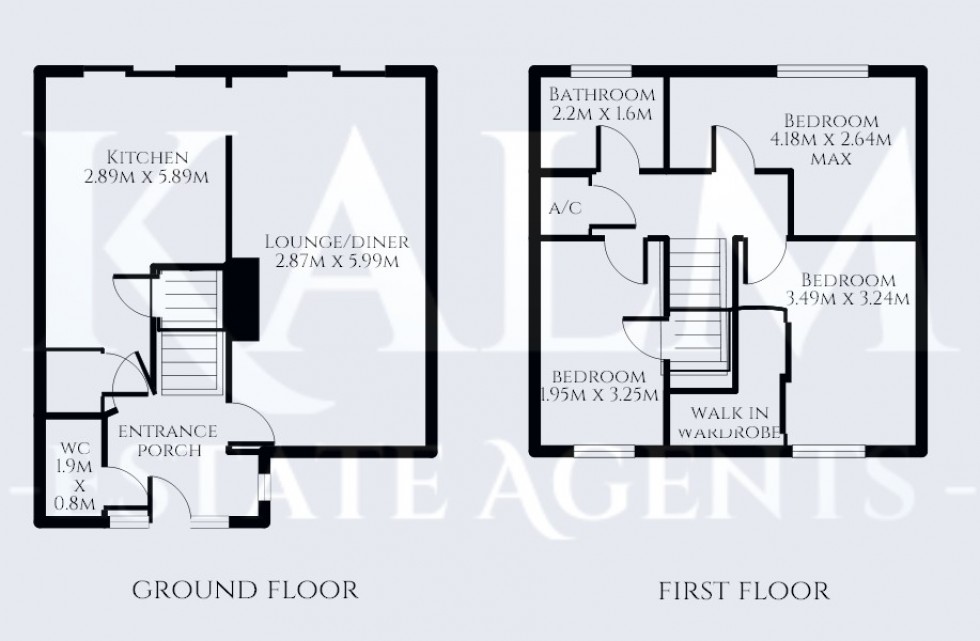 Floorplan for The Ridings, Stevenage, Hertfordshire