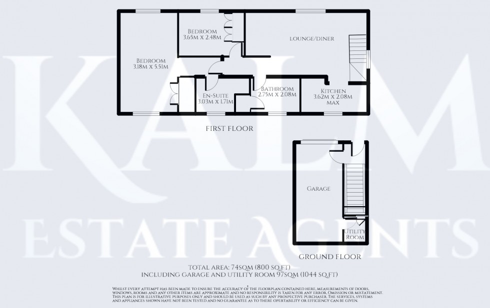 Floorplan for Mendip Way, Stevenage, Hertfordshire