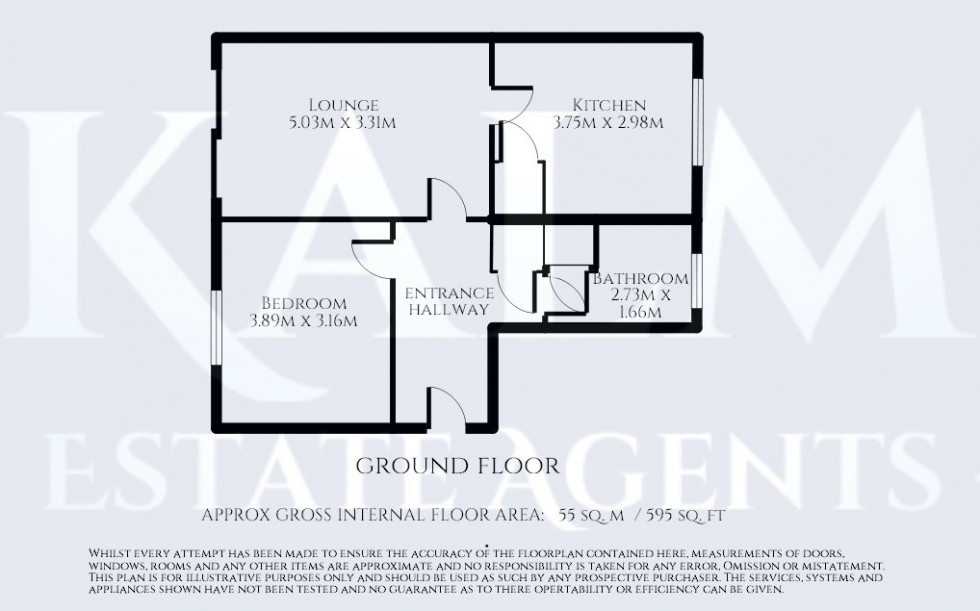 Floorplan for The Maples, Hitchin, Hertfordshire