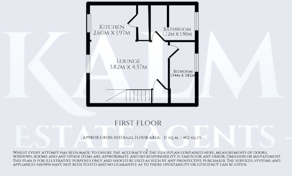 Floorplan for Carters Close, Stevenage, Hertfordshire