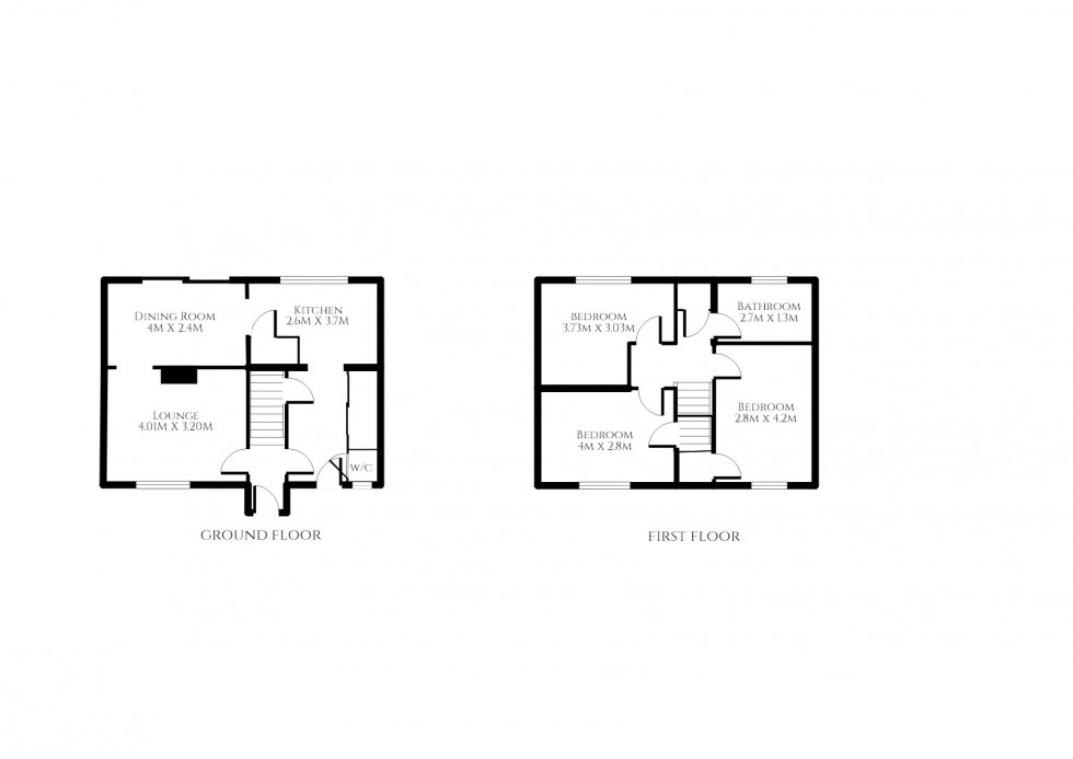 Floorplan for Newgate, Stevenage, Hertfordshire