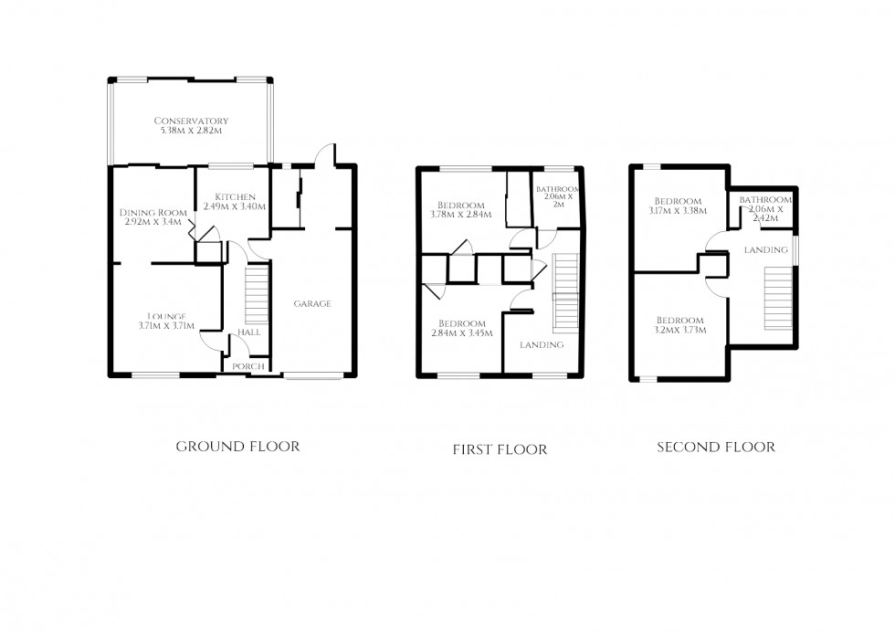 Floorplan for Vallansgate, Stevenage, Hertfordshire