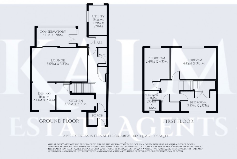 Floorplan for Verity Way, Stevenage, Hertfordshire