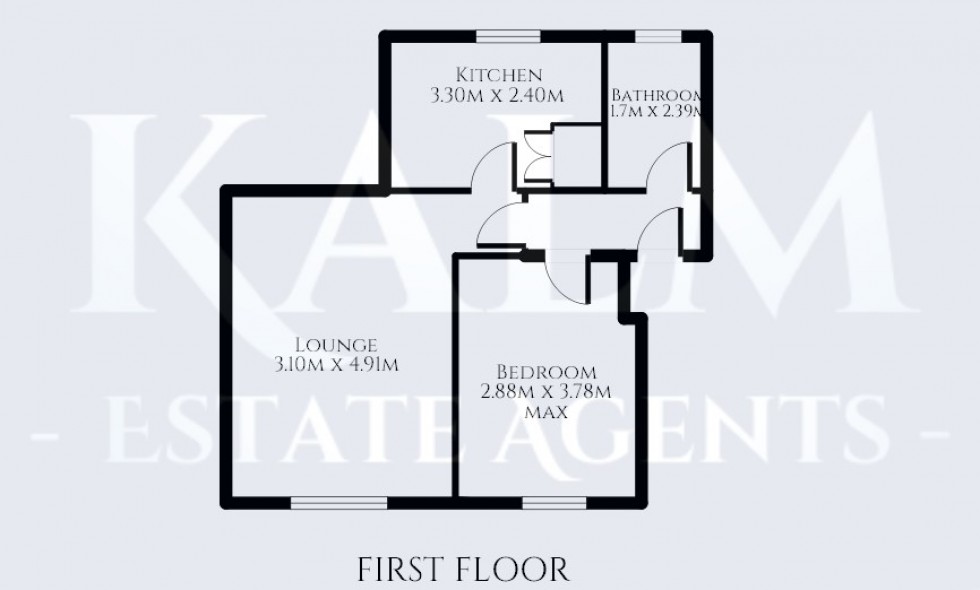 Floorplan for Prestatyn Close, Stevenage, Hertfordshire
