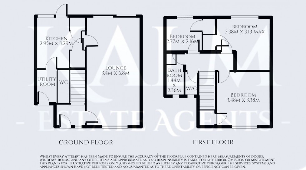 Floorplan for Valley Way, Stevenage, Hertfordshire