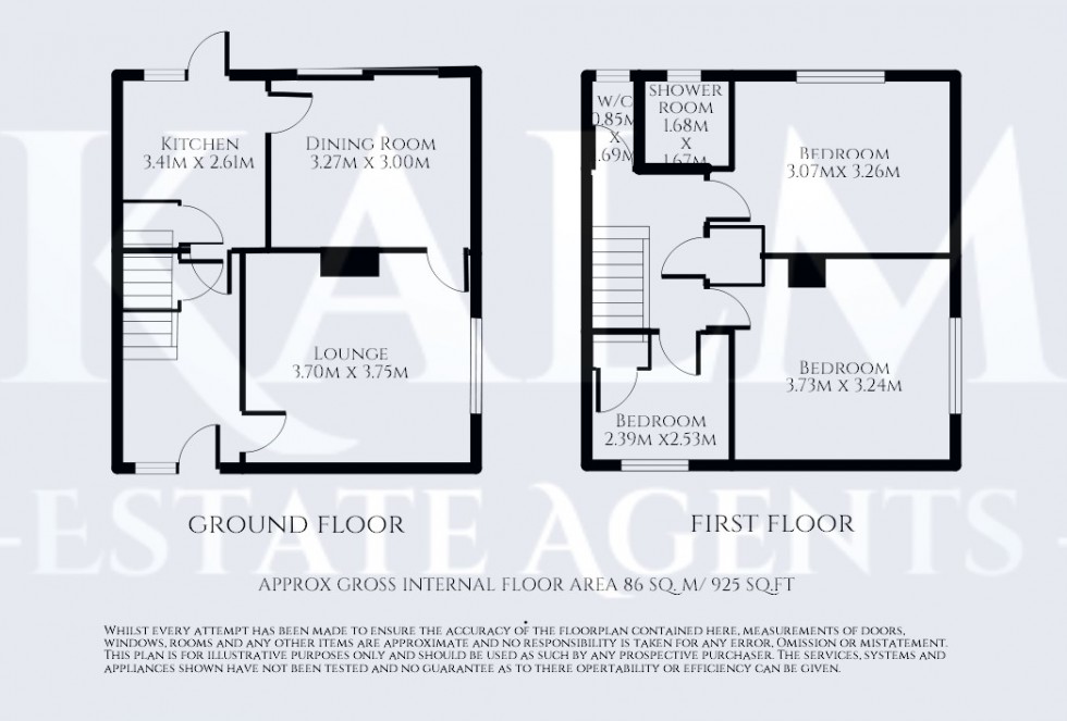 Floorplan for Plash Drive, Stevenage, Hertfordshire