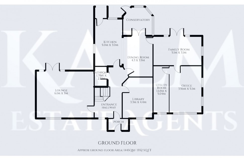 Floorplan for Mardley Hill, Welwyn, Hertfordshire