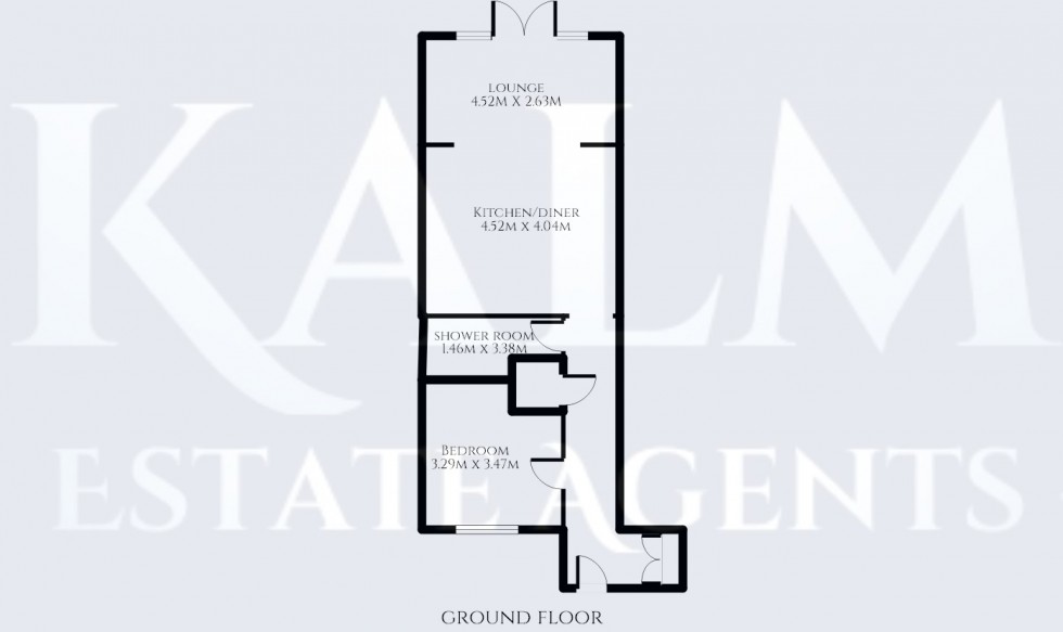 Floorplan for Brook Drive, Stevenage, Hertfordshire