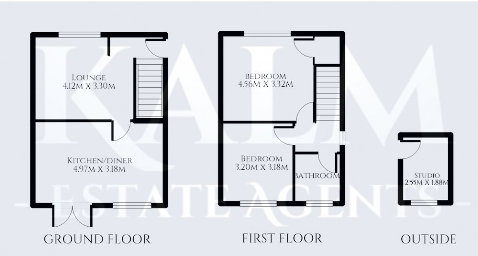 Floorplan for The Willows, Stevenage, Hertfordshire