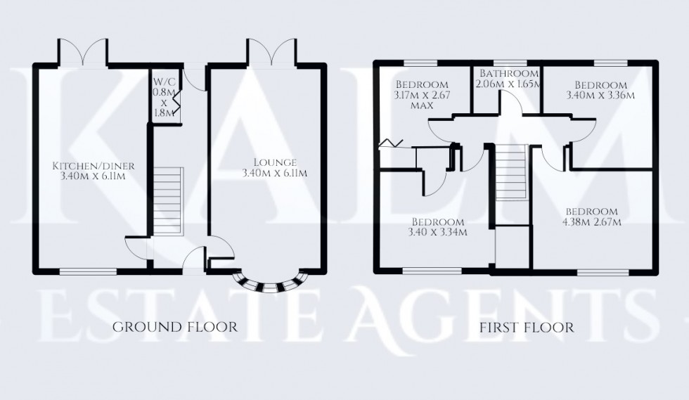 Floorplan for Douglas Drive, Stevenage, Hertfordshire