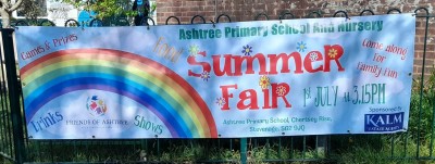 KALM ESTATE AGENTS SPONSORING ASHTREE SCHOOL FAIR