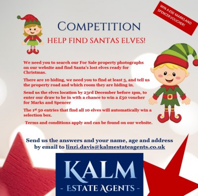 Kalm Estate Agents - Christmas Elf Competition 
